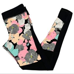 𝅺trina Turk Pop Floral Camo Leggings Sz M